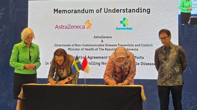 Jadi Penyebab Utama Kematian, AstraZeneca dan Kemenkes RI Fokus Tangani Penyakit Tidak Menular