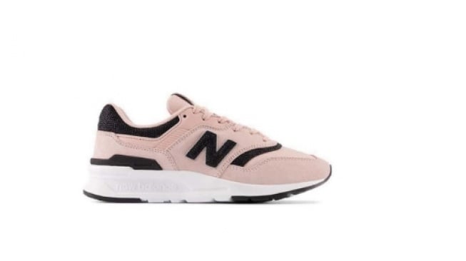 Sepatu 997H Women Sneakers-Dark Mercury with Black.