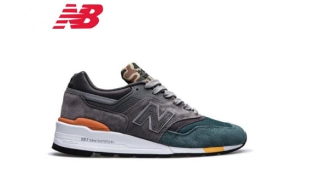 Sepatu New Balance 997S Duck Camo. 
