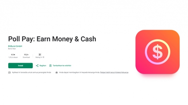 Aplikasi Game Poll Pay. [Google Play]