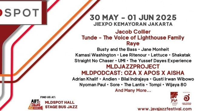 MLDJAZZPROJECT di Java Jazz Festival 2025. [Instagram]