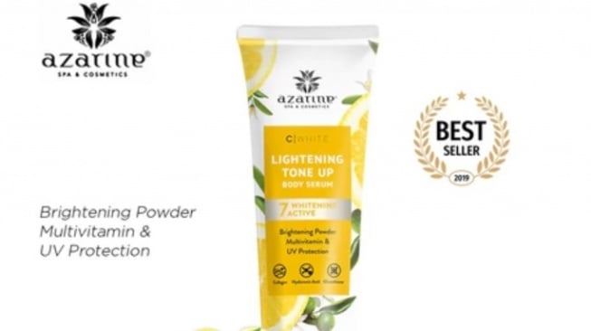 Azarine C White Lightening Tone Up Body Serum (Shopee)
