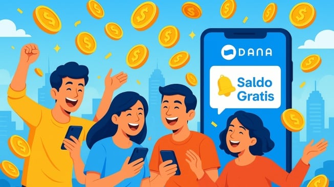 6 Link Dana Kaget Gratis Rp2 Juta Terbaru, Buruan Klaim Saldo DANA Hari Ini Sebelum Kehabisan!