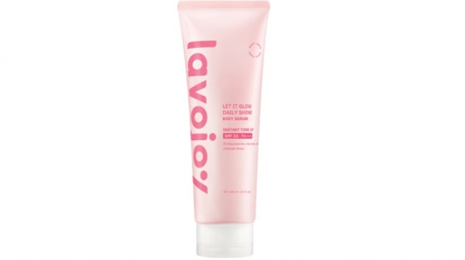 Lavojoy Let It Glow Daily Shine Body Serum Instant Tone Up (Shopee)