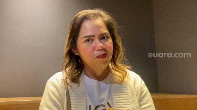 Jelita Ramlan saat ditemui di kawasan Kelapa Gading, Jakarta Utara pada Selasa, 27 Mei 2025. [Suara.com/Tiara Rosana]