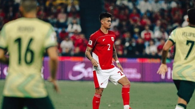 Pemusatan latihan Timnas Indonesia di Bali semakin lengkap dengan kedatangan Mees Hilgers, pemain belakang yang memperkuat klub Eredivisie, FC Twente. (Antara)