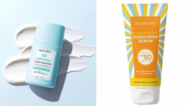 7 Rekomendasi Sunscreen Serum SPF 50, Kulit Terlindungi Cerah Sepanjang Hari