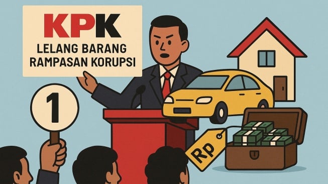 KPK Lelang Barang Sitaan 11 Juni 2025, Segini Harga Termurah