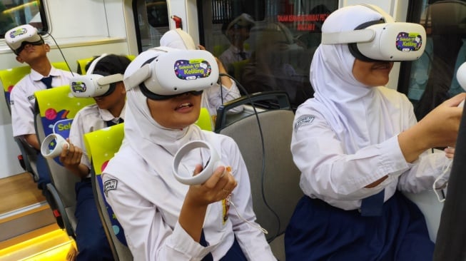 Nusameta Luncurkan Sekolah VR Keliling, Ajarkan Luar Angkasa hingga Sejarah