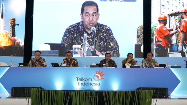 PT Telkom Indonesia (Persero) Tbk (Telkom) telah menyelesaikan Rapat Umum Pemegang Saham Tahunan (RUPST) Tahun Buku 2024 (Dok: PT Telkom)