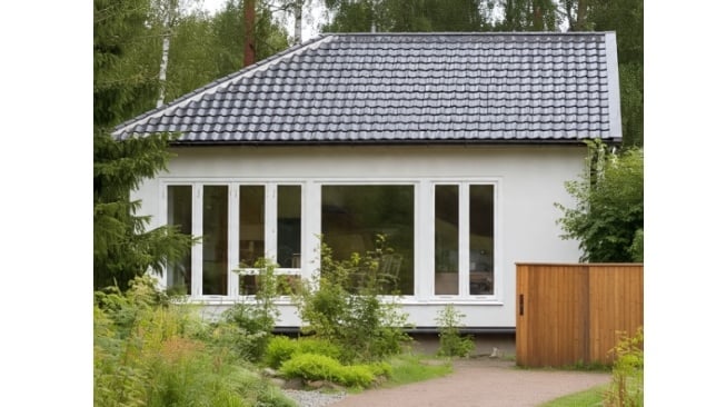 Desain Rumah Konsep Scandinavian yang Cocok Dibangun di Pedesaan, Konsep Alaminya Sangat Terasa