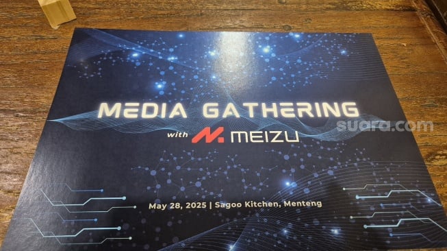 Meizu perkenalkan jajaran kacamata pintar di Jakarta pada Rabu 28 Mei 2025. [Suara.com/Dythia] 