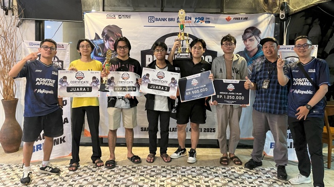Suasana BRILINKERS Tournament E-Sport Salatiga 2025 yang di gelar oleh Bank BRI beberapa waktu lalu. [Dok BRI]