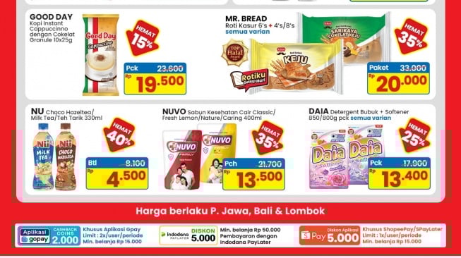 Daftar Lengkap Promo Indomaret Paling Murah Dimulai Hari Ini: Sabun, Detergen, Sampo, hingga Kopi