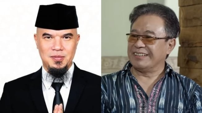 Ahmad Dhani dan Yoni Dores. [Kolase Suara.com]