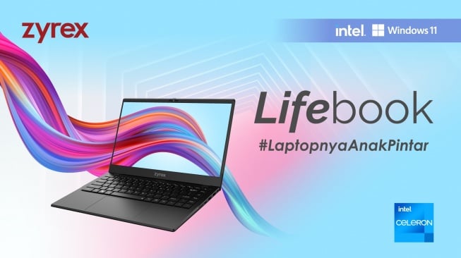Zyrex Lifebook Meluncur ke Indonesia, Laptop Murah Rp 2 Jutaan untuk Pelajar