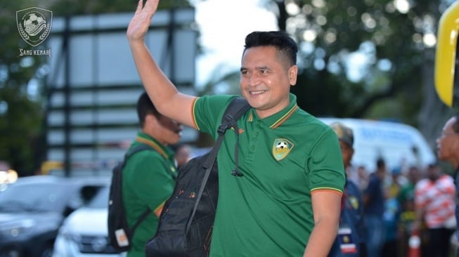 Nafuzi Zain saat masih menjadi pelatih Kedah Darul Aman . (Dok. Kedah DA)