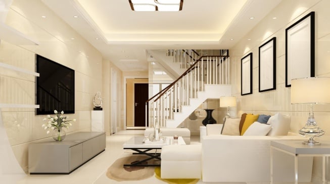 Desain rumah tropis. [Freepik]