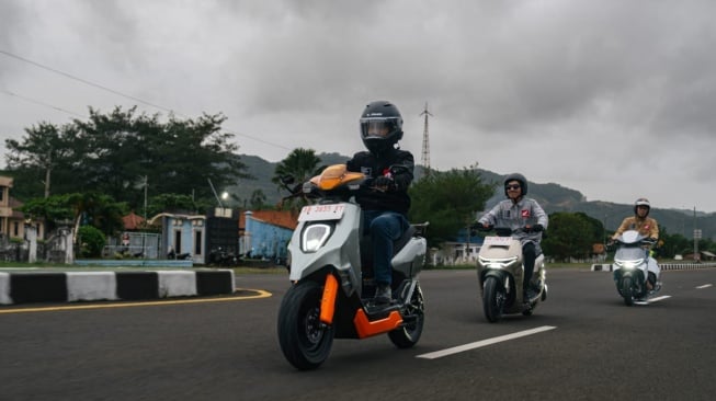 Karya modifikasi motor listrik honda pada ajang Honda Dream Ride Project (HDRP). [Dok Honda]