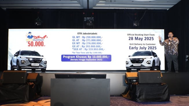 Pengumuman Harga Suzuki Fronx. (Foto: Suzuki Indonesia)