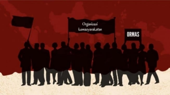 Ilustrasi ormas dan premanisme. [Ist]