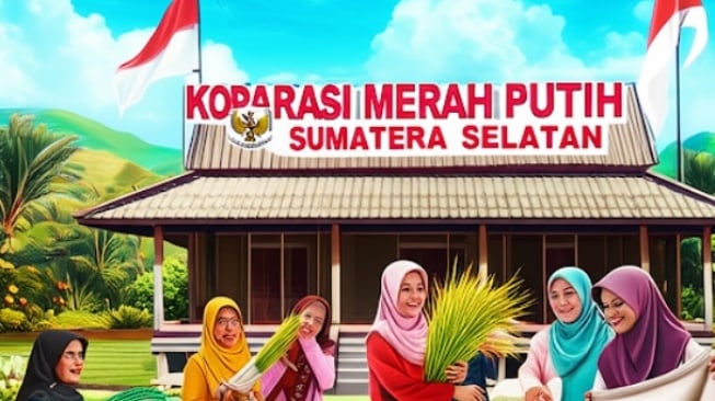 Cek Daerahmu! Wilayah Sumsel yang Sudah dan Belum Bentuk Koperasi Merah Putih