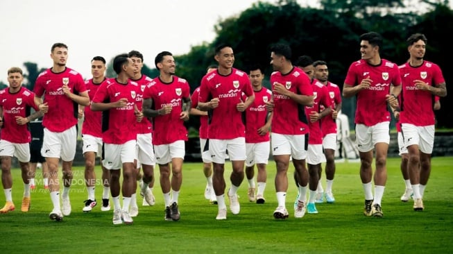 Sebanyak lima pemain timnas Indonesia absen lawan China. (Dok. Kita Garuda)