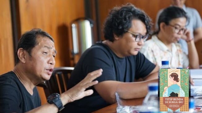 Novel Titip Bunda di Surga-Mu karya Dono Indarto dan Zora Vidyanata akan difilmkan. [dokumentasi RRK Pictures]