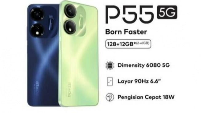 Itel P55 5G