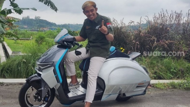 Honda CUV e: tampil semok di tangan builder peserta HDRP 2024 (Suara.com/ Gagah Radhitya)