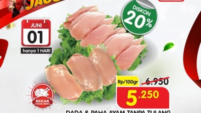 Deretan Promo Superindo Hari Ini 1 Juni 2025, Cocok Buat Pemburu Protein Tinggi dengan Harga Miring