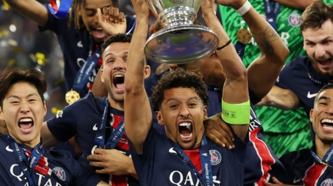 PSG Bantai Inter Milan 5-0, Raih Gelar Liga Champions Pertama dalam Sejarah