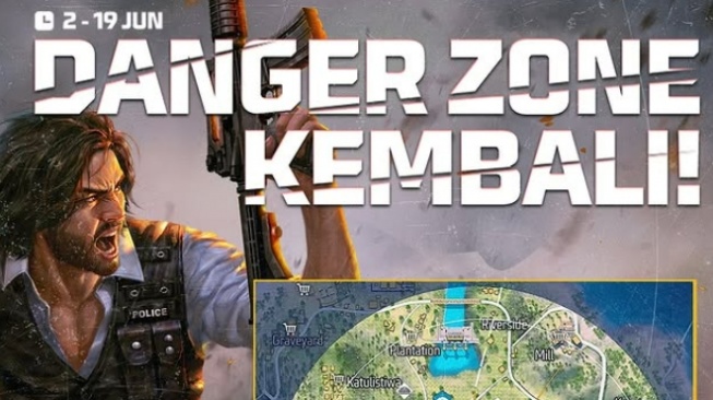 Danger Zone kembali ke Free Fire. (ist)