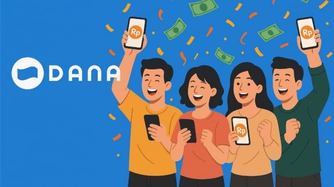 Ilustrasi Saldo DANA Kaget. [Dok Suara.com]