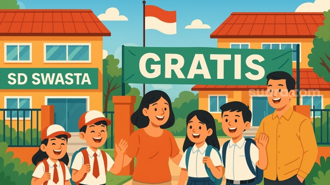 Apa Benar Semua SD dan SMP Swasta Gratis? Ini Penjelasan Pemerintah
