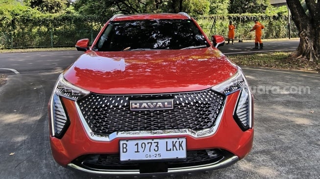 GWM Haval Jolion Ultra HEV dibekali teknologi ADAS dengan 20 fitur. Salah satu mobil dengan fitur keselamatan paling lengkap di Indonesia. [Suara.com/Liberty Jemadu]