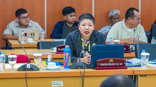 Anggota Komisi B DPRD Provinsi DKI Jakarta dari Fraksi Partai Solidaritas Indonesia (PSI), Francine Widjojo. (ist)