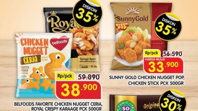 Promo Superindo Hari Ini 2 Juni 2025 khusus nugget (Instagram)