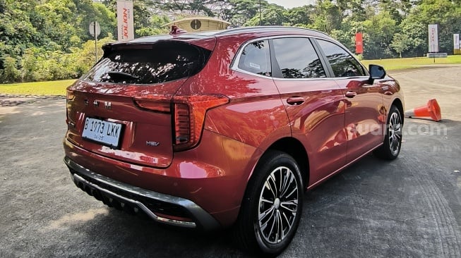 GWM Haval Jolion Ultra HEV telah dirakit di pabrik milik Inchcape Manufacturing Facility, Wanaherang, Bogor, Jawa Barat. SUV hybrid ini memiliki 20 fitur ADAS dan diklaim sebagai salah satu mobil dengan tingkat keselamatan paling tinggi di Indonesia. [Suara.com/Liberty Jemadu] 