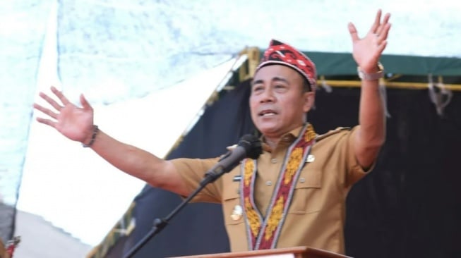 Wakil Gubernur Kalbar Krisantus Kurniawan. (ANTARA/Rendra Oxtora)