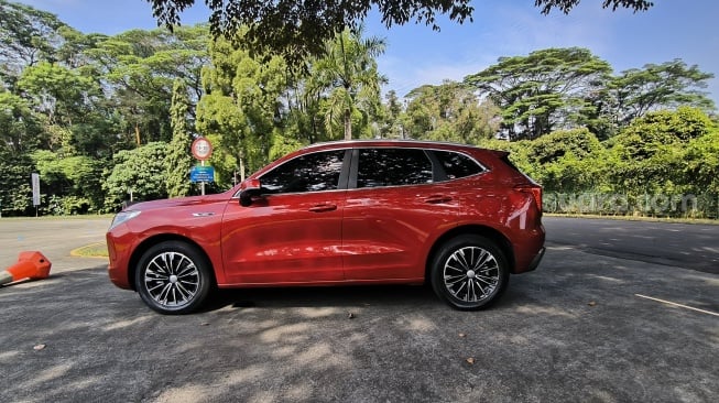 GWM Haval Jolion Ultra HEV dibekali teknologi ADAS dengan 20 fitur. Salah satu mobil dengan fitur keselamatan paling lengkap di Indonesia. [Suara.com/Liberty Jemadu]