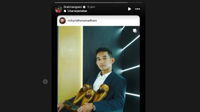 Langkah pemain naturalisasi Timnas Indonesia, Ragnar Oratmangoen, menyita perhatian pecinta sepak bola nasional. Melalui unggahan di Instagram pribadinya pada Senin (2/6). (IG Ragnar Oratmangoen)