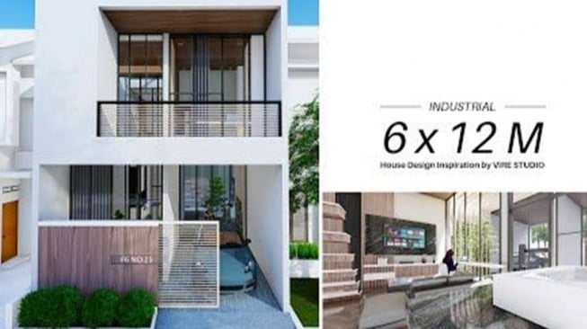 Rumah 6x12 Industrial