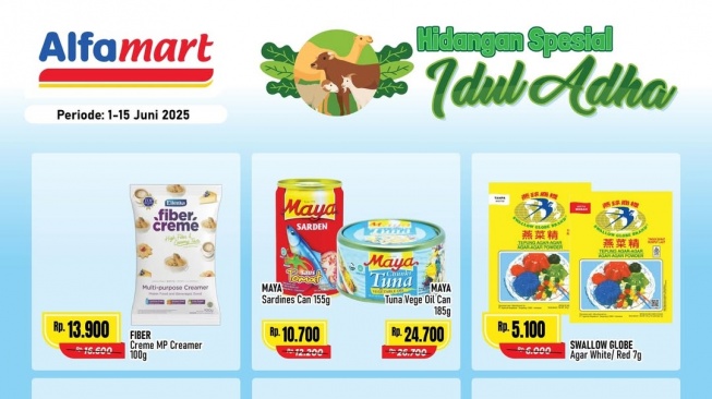 Promo Alfamart Khusus Idul Adha, Ada Harga Spesial untuk Berbagai Kebutuhan Dapur