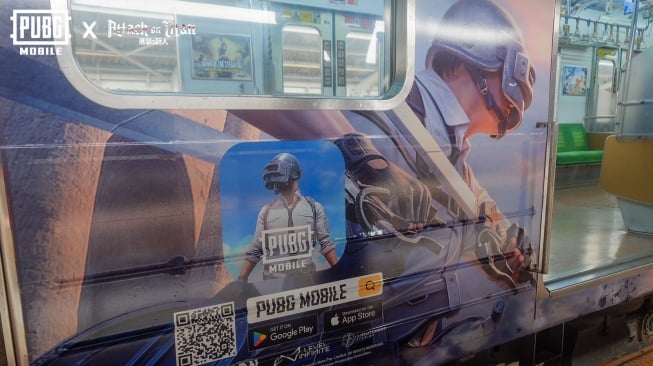Kolaborasi PUBG Mobile dan Attack on Titan. [PUBG Mobile Indonesia]