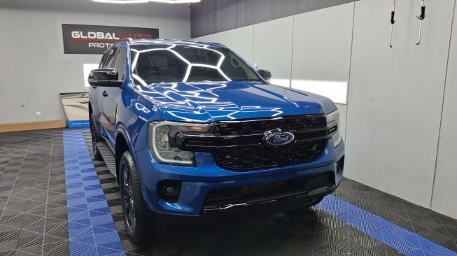 Kaca film ICE-µ menambah daftar kendaraan baru sebagai Original Equipment Manufacturer (OEM) untuk Suzuki Fronx, Ford Everest dan Ford Ranger. (Foto: SUARA.com/ Michele Alessandra)