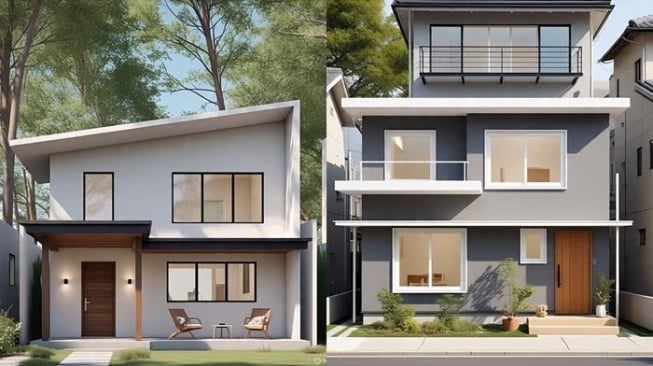 7 Rekomendasi Desain Rumah 6x12 yang Nyaman, Estetik, dan Fungsional