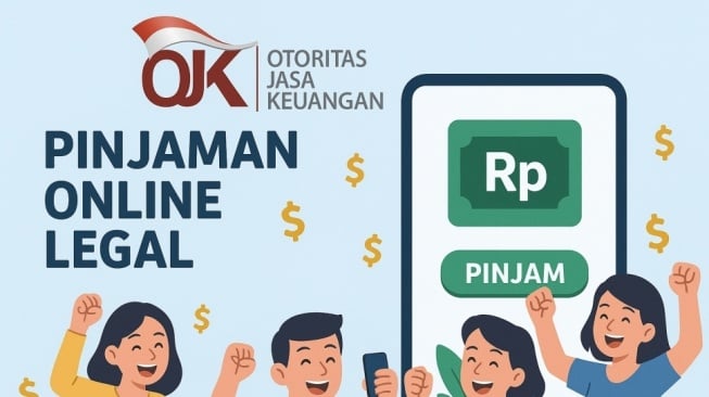 Ilustrasi pinjol legal OJK (ChateGPT)