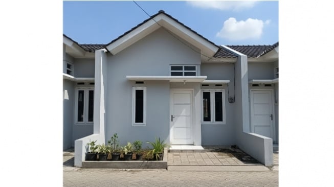 Ide desain rumah minimalis di lahan sempit. [Gemini AI]