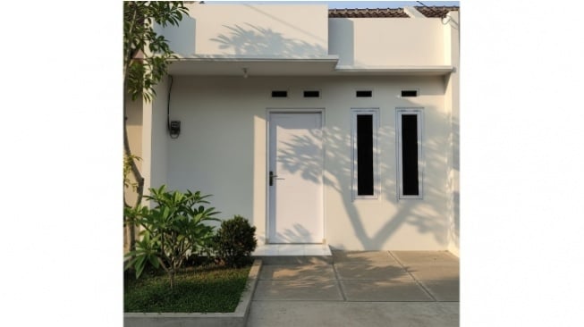 Ide desain rumah minimalis di lahan sempit. [Gemini AI]